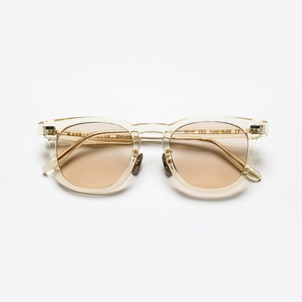 Handcrafted in warm, earthy tones, these Japanese-inspired sunglasses