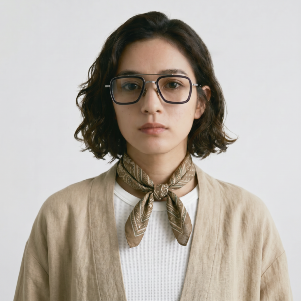 Bold and streamlined, the FLIGHT006 brings a cinematic worn by a model
